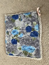 Oryginalne etui na piżamę Vintage lata 50. kwiatowe bawełniane