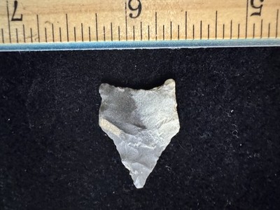 Pee Dee Arrowhead  Indian Artifact Woodland Jacks Reef Pentagonal Relic Artifact