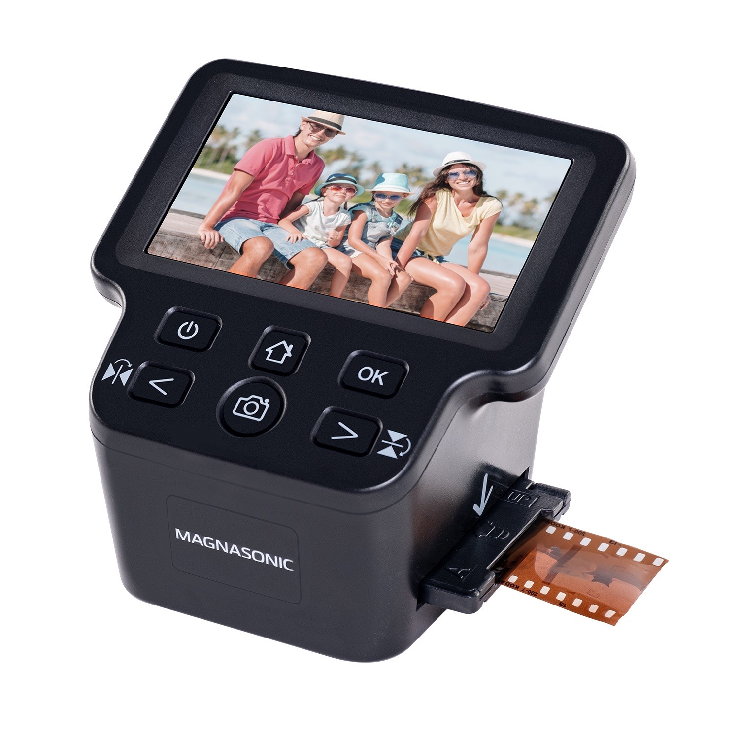 Magnasonic 24MP Film Scanner with 5'' Display and 35mm Negative Film Holders