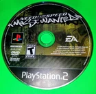 Need for Speed Most Wanted (Sony PlayStation 2 PS2, 2005) Disc Only! Tested!