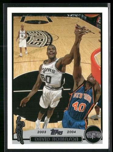 2003 Topps David Robinson [Gold] #50 card