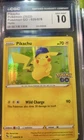 Pokémon TCG Pikachu 028/078 Pokémon GO Holo Rare CGC 10 Gem Mint 2022 Card