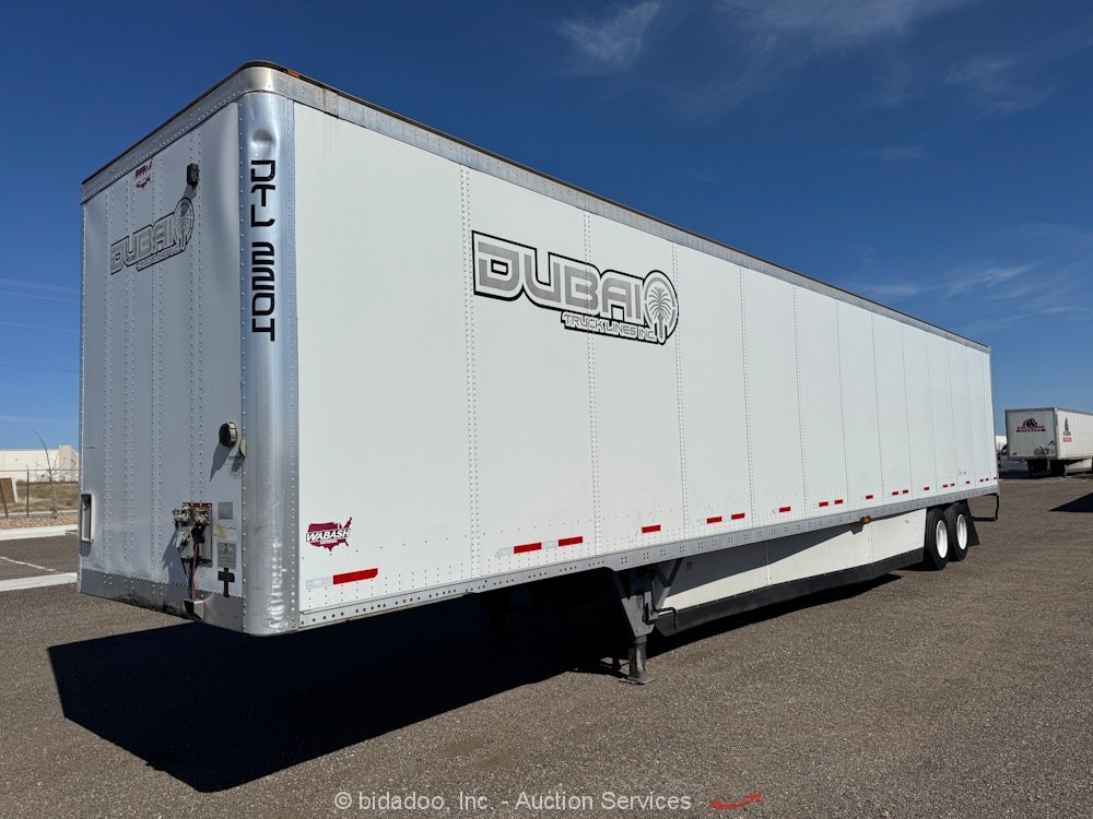 2022 Wabash National DVLSHPC 53' T/A Dry Van Enclosed Cargo Box Trailer bidadoo