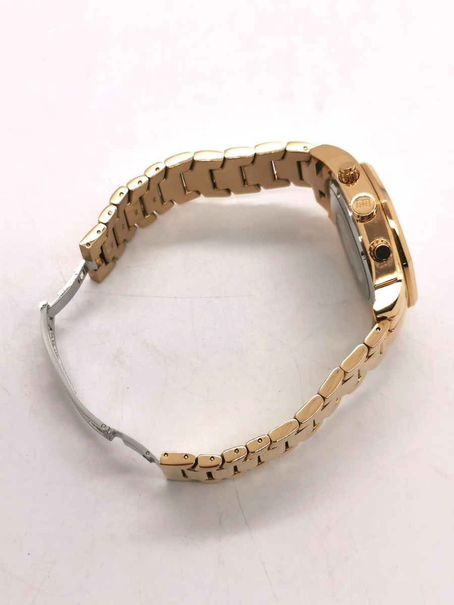 Michael Hill Mens Diamond Chronograph Solar Watch 1/2 Carat Gold