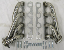 Small Block Ford 289 302 351w Stainless Street Rod Shorty Exhaust Headers Return
