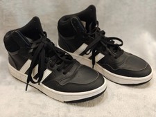 Adidas Hoops 2.0 Men’s Sz 6 Black White Retro Basketball Sneakers SHW675001