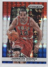 2013-14 Panini Prizm Red White & Blue Mosaic Prizm Joakim Noah #54 4k8