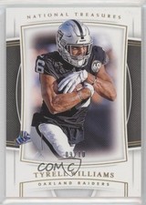 2019 Panini National Treasures Holo Gold 9/10 Tyrell Williams #84 0a6
