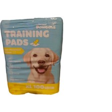 Powools Welpen Pads, 33,5" x 27,5" X-Large 6-lagig, 100 Stück Hund Pipi Pads