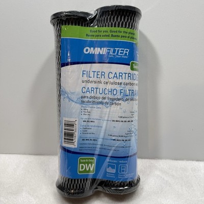 Omnifilter TO1 Twin Pack Standard Carbon Wrap Sediment & Taste/Odor Filter