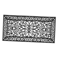 10-LB Heavy Duty Rubber Doormat 24" 48" - Won't Blow Away  Outside Front
