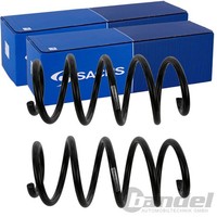 2X Sachs Fahrwerksfedern Satz Vorne Passend FÜR Seat Alhambra Vw Sharan