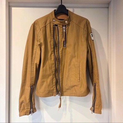 L Size Leather Jacket Dsquared Single Riders Dsquared2