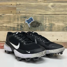 Nike Alpha Huarache Elite 3 Low Athletic Baseball Cleats Men’s Size 11 Black