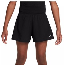 Nike Girls Dri-FIT High Waisted Training Shorts Loose Fit Size Small