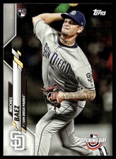 2020 Topps Opening Day Michel Baez Rookie San Diego Padres #62