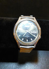 Seiko Automatic 17 Jewels Japan 7009-828LR Mens Silver Tone Watch w/stretch band — photo 2