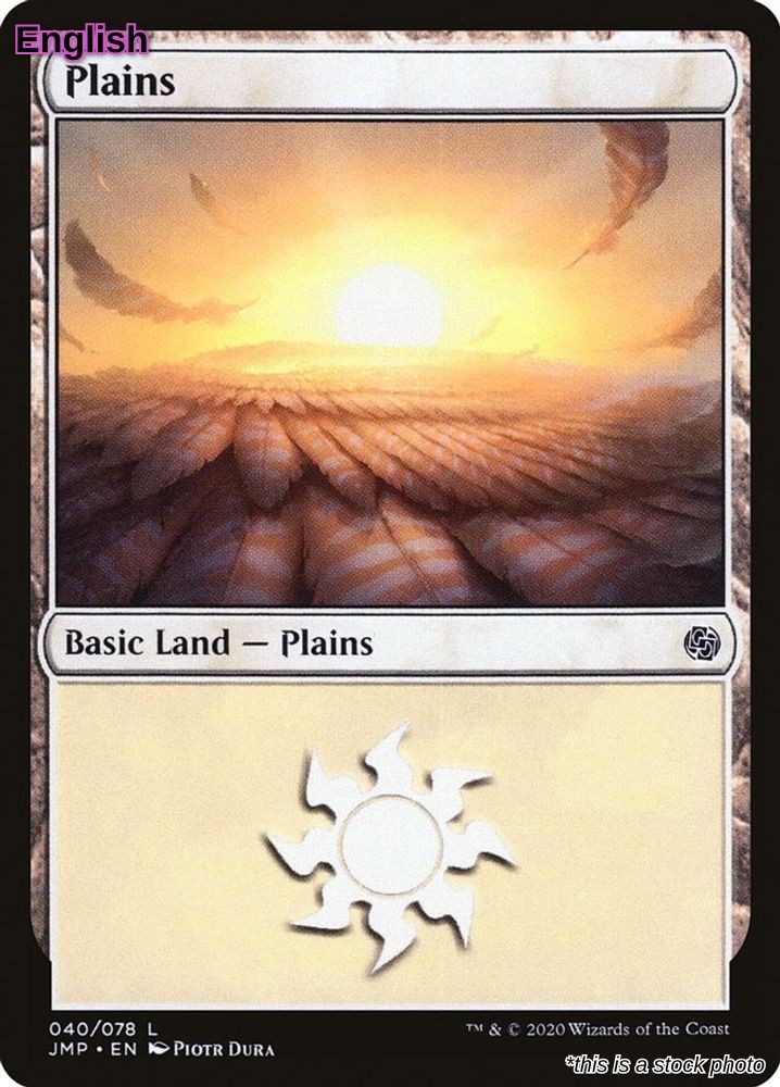MTG Plains (040) [JMP - 40] LP