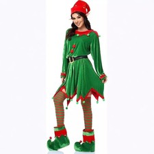 Weihnachtselfenkost&uuml;m f&uuml;r erwachsene Frauen Weihnachtsfeierkost&uuml;m */