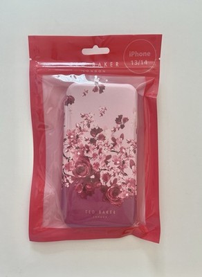 TED BAKER iPhone 13 / 14 Handy Folio Hülle Spiegel Innen Brandneu