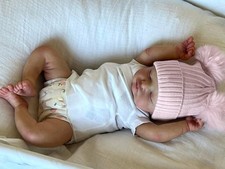 Realistic Reborn Baby Dolls Silicone Full Body Girl 18 Inch Lifelike Baby Dolls