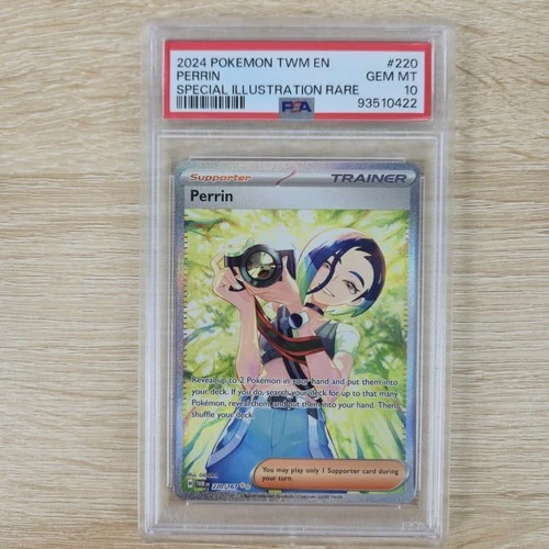 PSA 10 Perrin 220/167 Special Illustration Rare Twilight Masquerade Pokemon Card