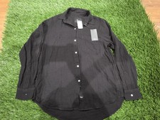 Camisa negra con botones marca Rails para mujer manga larga Xs