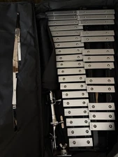 Gearlux  Percussion Set Including Xylophone, Drum Pad and Music Stand