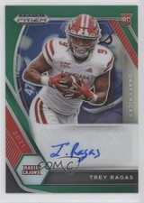 2021 Panini Prizm Draft Picks Green Trey Ragas #DPA-TRE Auto 13w2