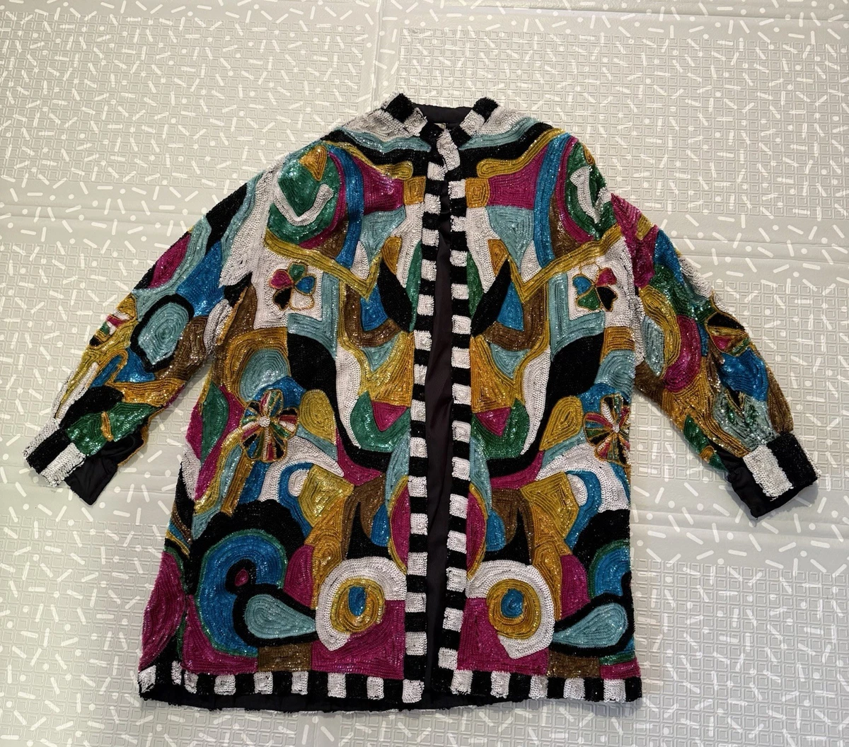 vintage sequin jacket products for sale | eBay UK