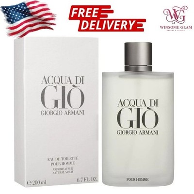 Giorgio Armani Acqua Di Gio 6.7 oz / 200 ml Men's Elegance Eau de Toilette Spray