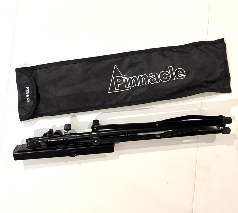 Pinnacle 134434 Black Music Stand – Portable Sheet Holder with Carry Bag