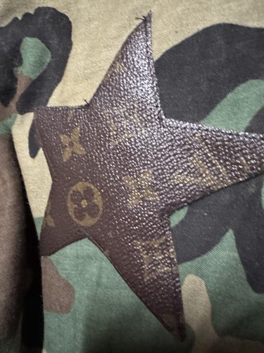 Modified W/Louis Vuitton Patches US ARMY MedRegular FIELD JACKET Hip Vibe - Picture 11 of 18