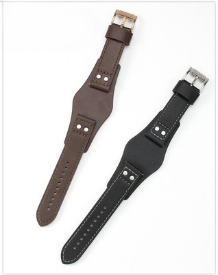 For Fossil CH2564 2565 2891 3051 Mens tray genuine leather watch band strap 22mm
