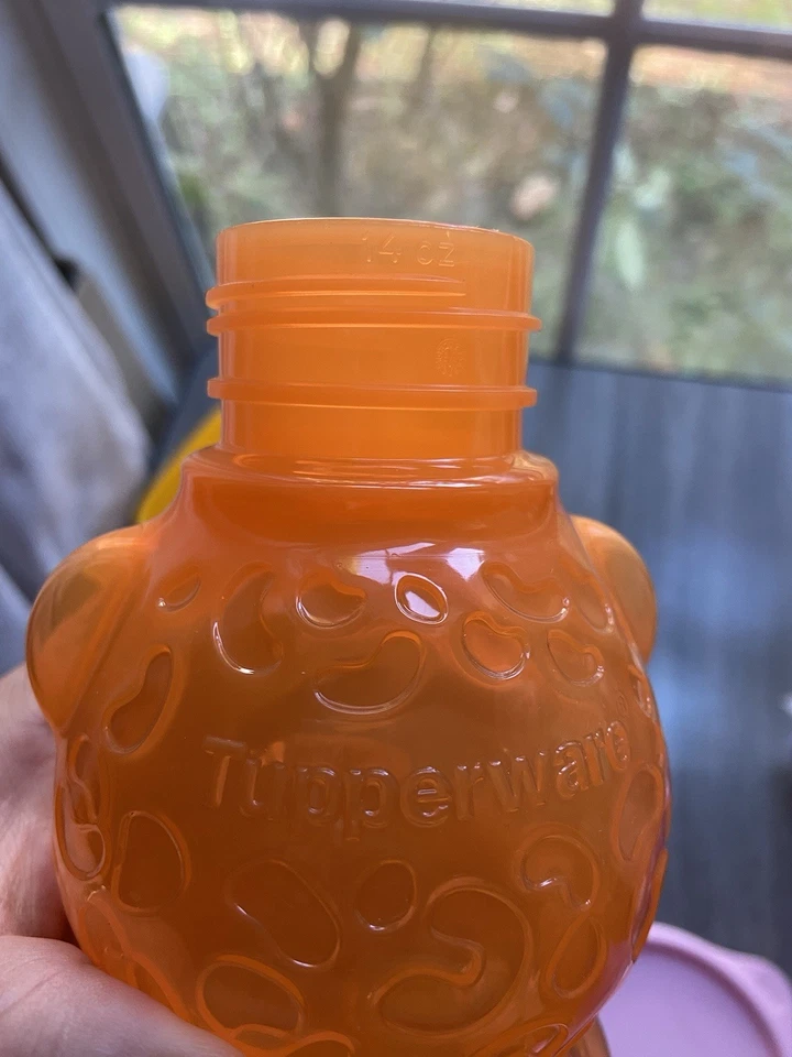 Juego de almuerzo Tupperware Kids botella ecológica leopardo 14 oz y contenedor a juego 550 ml Foto 3 de 3