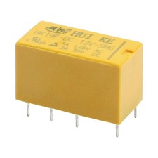 HK19F-DC12V-SHG DC 12V DPDT 8Pin PCB Realplay Coil Power Relay Yellow