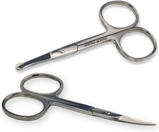 Facial Hair Grooming Scissors Small Stainl Steel Eyebrow Scissors for