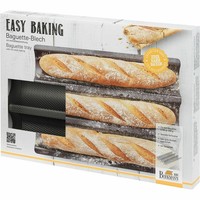 Birkmann Easy Baking Baguette-Blech Baguette Backblech BackzubehöR 38.5 X 28 Cm