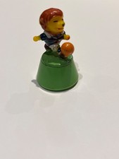 Rare MARX Toys Football World Cup Willie 1966 Mini Rolykins Souvenir Lion Figure