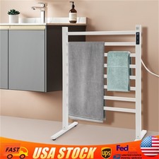 Electric Heated Towel Rack Towel Warmer Rack Towel Warmer Holder Floorstanding