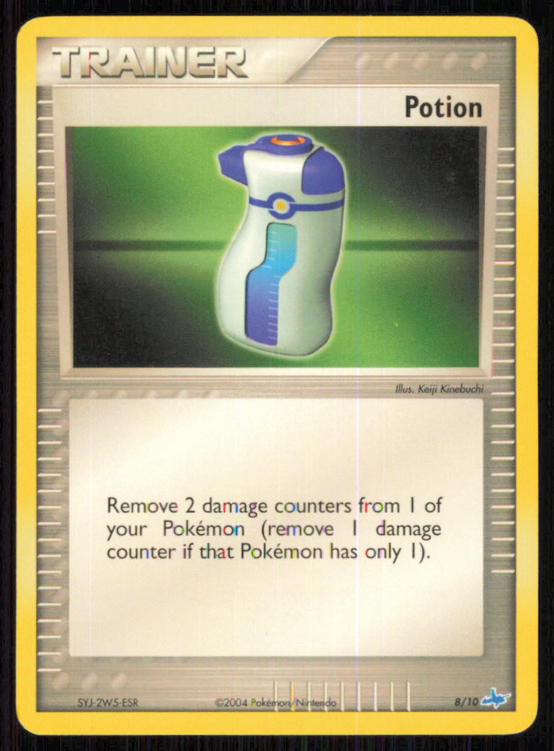 Potion 8/10 EX Trainer Kit Latios Pokemon Lightly Played