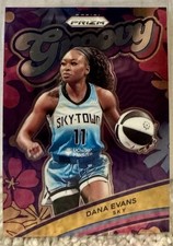2024 #8 Dana Evans Panini Prizm WNBA Groovy Insert Chicago Sky