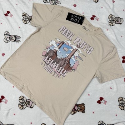 Pink Floyd Animals Tour  77 Graphic T-Shirt Beige Size Medium