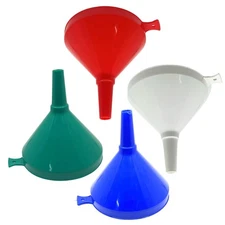 6 Inch Diameter Plastic Funnel: 1CT