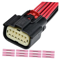 Headlight Connector Pigtail fit for RAM 1500 2500 3500 2019-2024 Halogen LED,