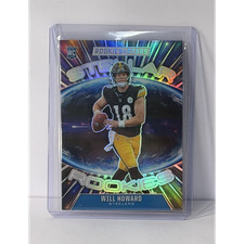 2025 Panini Rookies & Stars Stellar Rookies Will Howard #5 RC Steelers