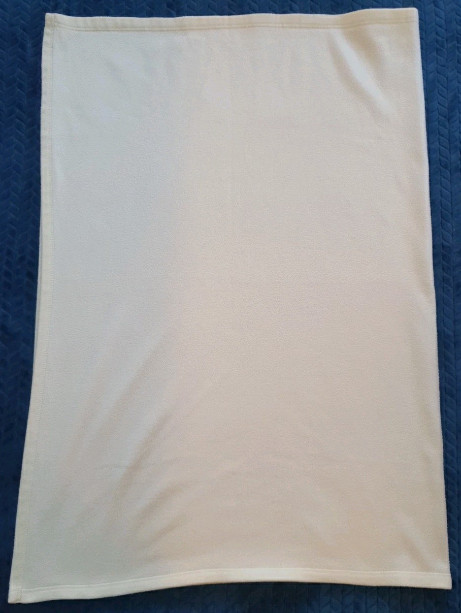 Mothercare yellow lemon Fleece Blanket  120x155cm Cot