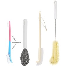 Portable Blender Cleaning Brush Set of 4 - With Hanging Hole - Long Handle - ...