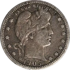 1905-P Barber Quarter