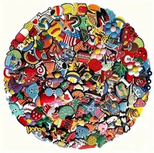 306090/200 pcs Random Shoes Charms, PVC Different shapes Shoe Charms for Shoe